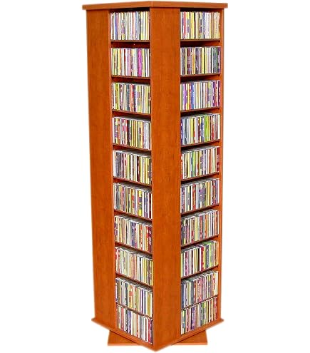 Amazon.com: Venture Horizon Revolving Media Tower 600 Cherry